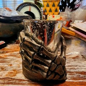 Skeleton Hand Tealight Holder